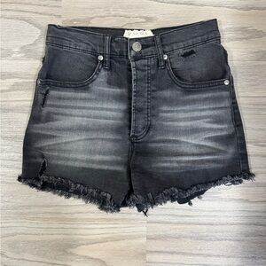 Altar’d State Women's Black Denim Shorts Size 26/3